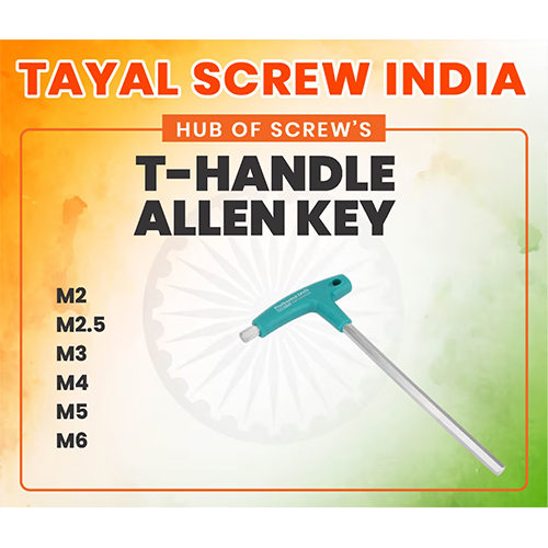 Metal T Handle Allen Key