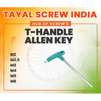Metal T Handle Allen Key