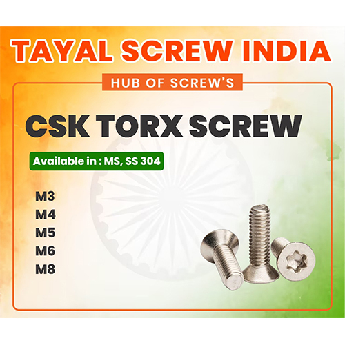 CSK Torx Screw