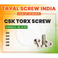 Csk Torx Screw