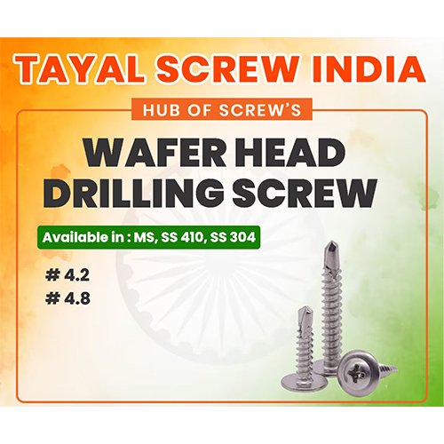 Wafer Head Drilling Screw