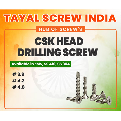 CSK Head Drilling Screw