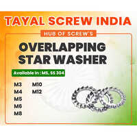 Overlapping Star Washer