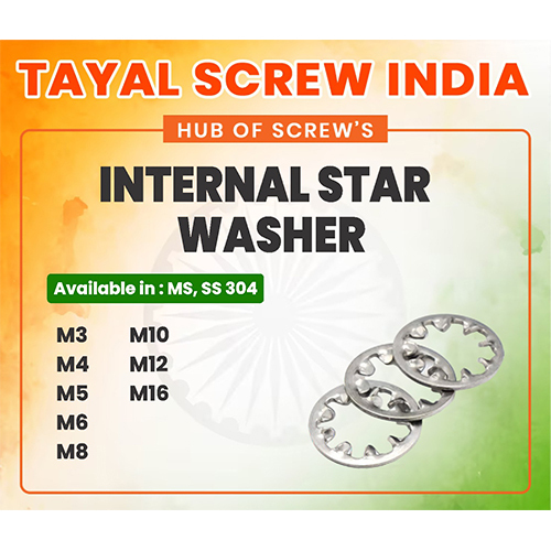 Internal Star Washer