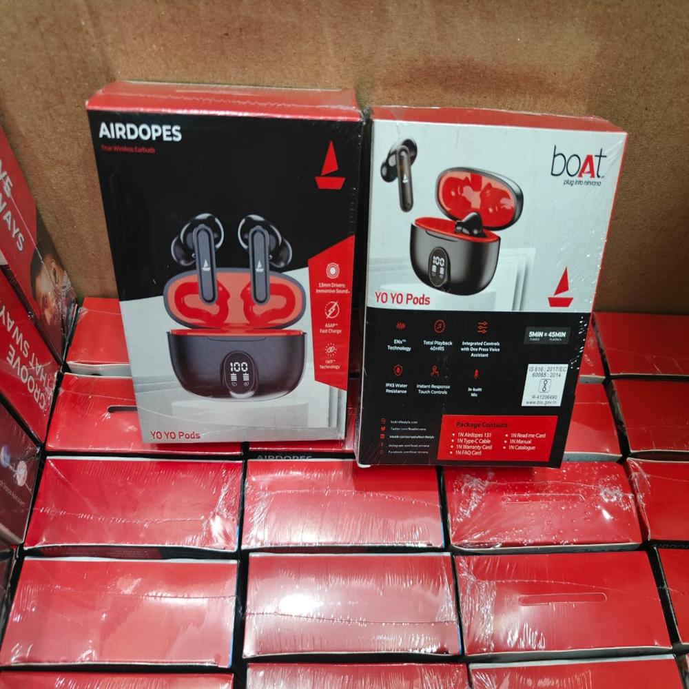 Yo Yo Earbuds With Box Packing