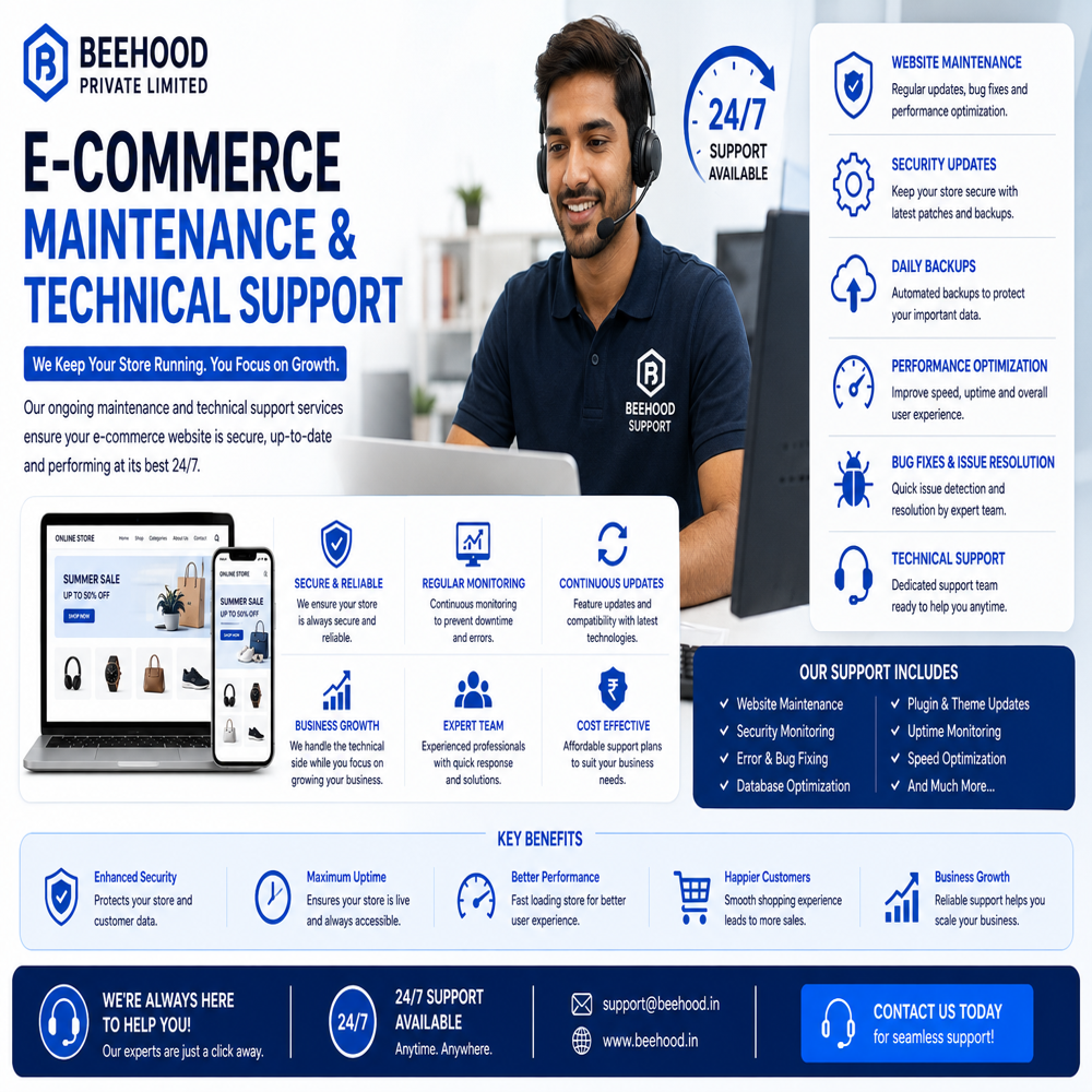 E-commerce & Ongoing Support