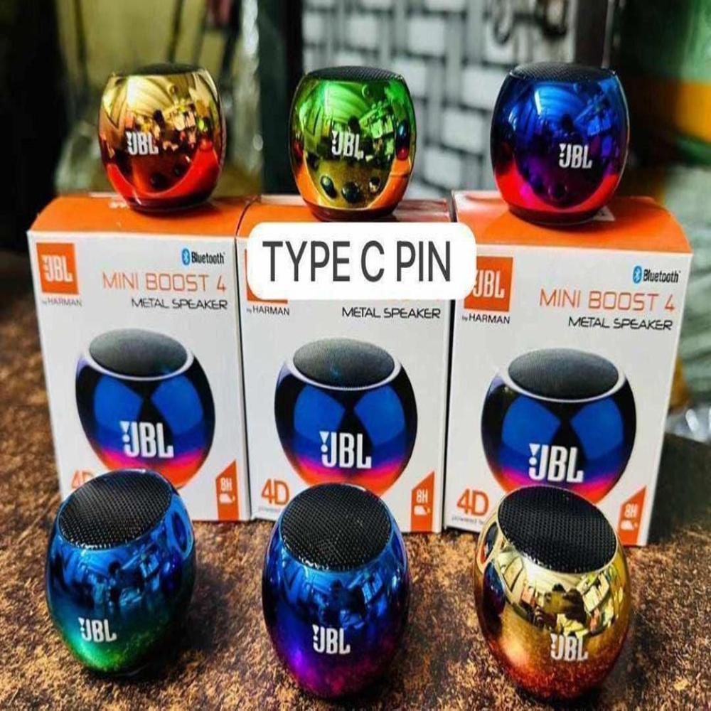 Mini Boost 3d Metal Bluetooth Speaker - Features: Durable