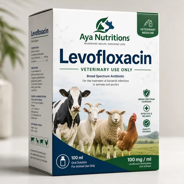 Levofloxacin veterinary use