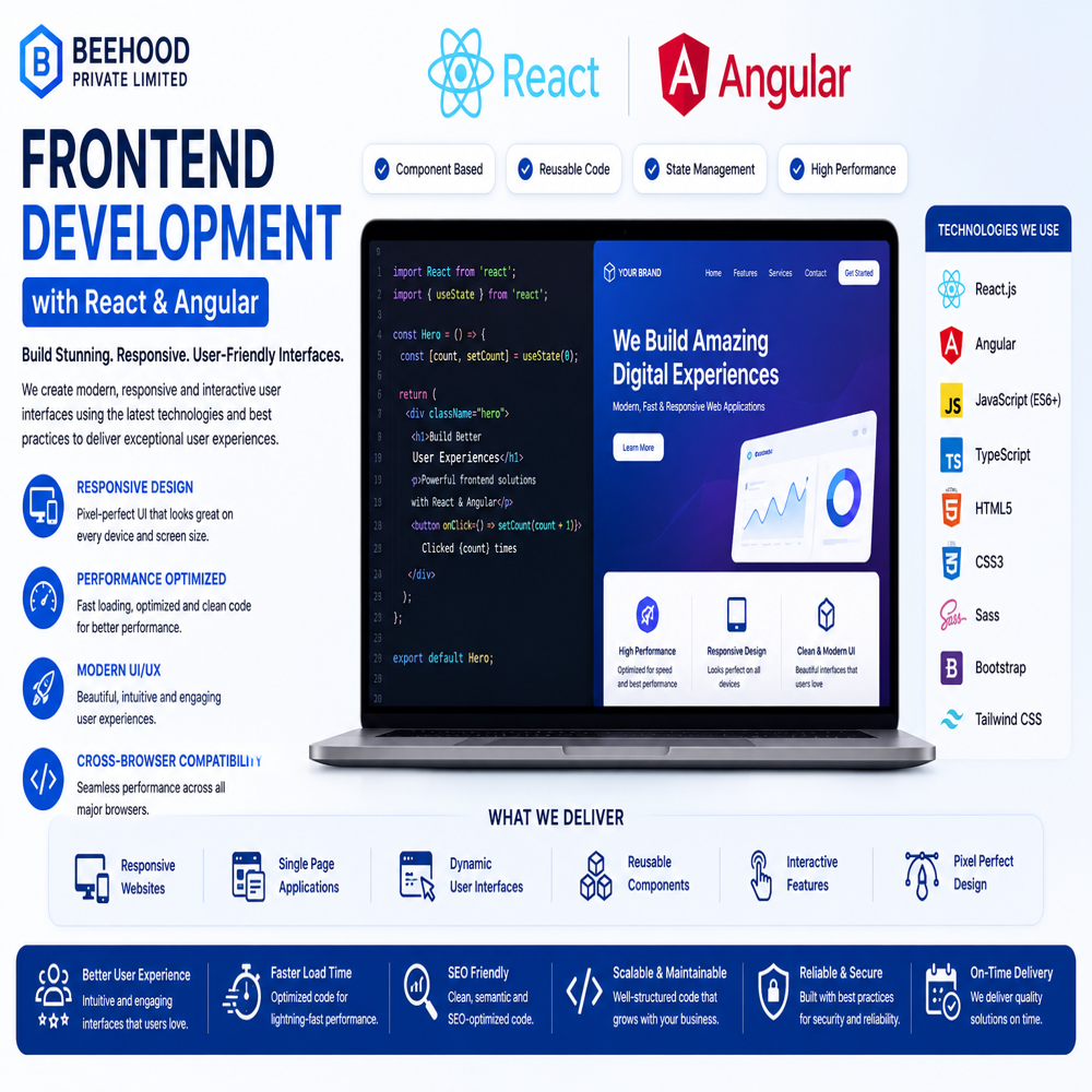 Front-end & Back-end Development