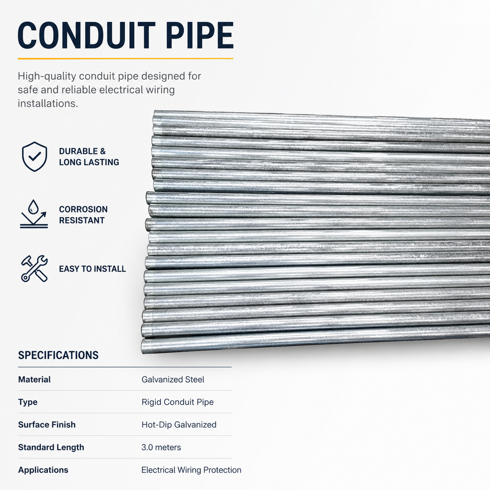Galvanized Conduit Pipes