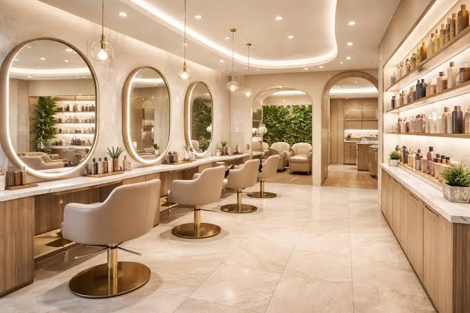 Salon Interior Designing