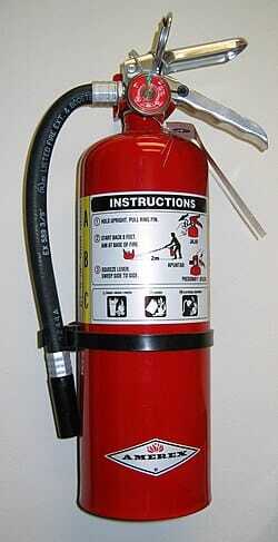 Fire Extinguisher - Capacity: Approx. 2 Kg