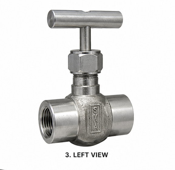 SS High Pressure Needle Valve