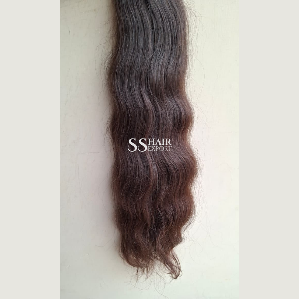 12A Grade Bulk Human Hair Braiding Indian Hair Weaving Export Quality