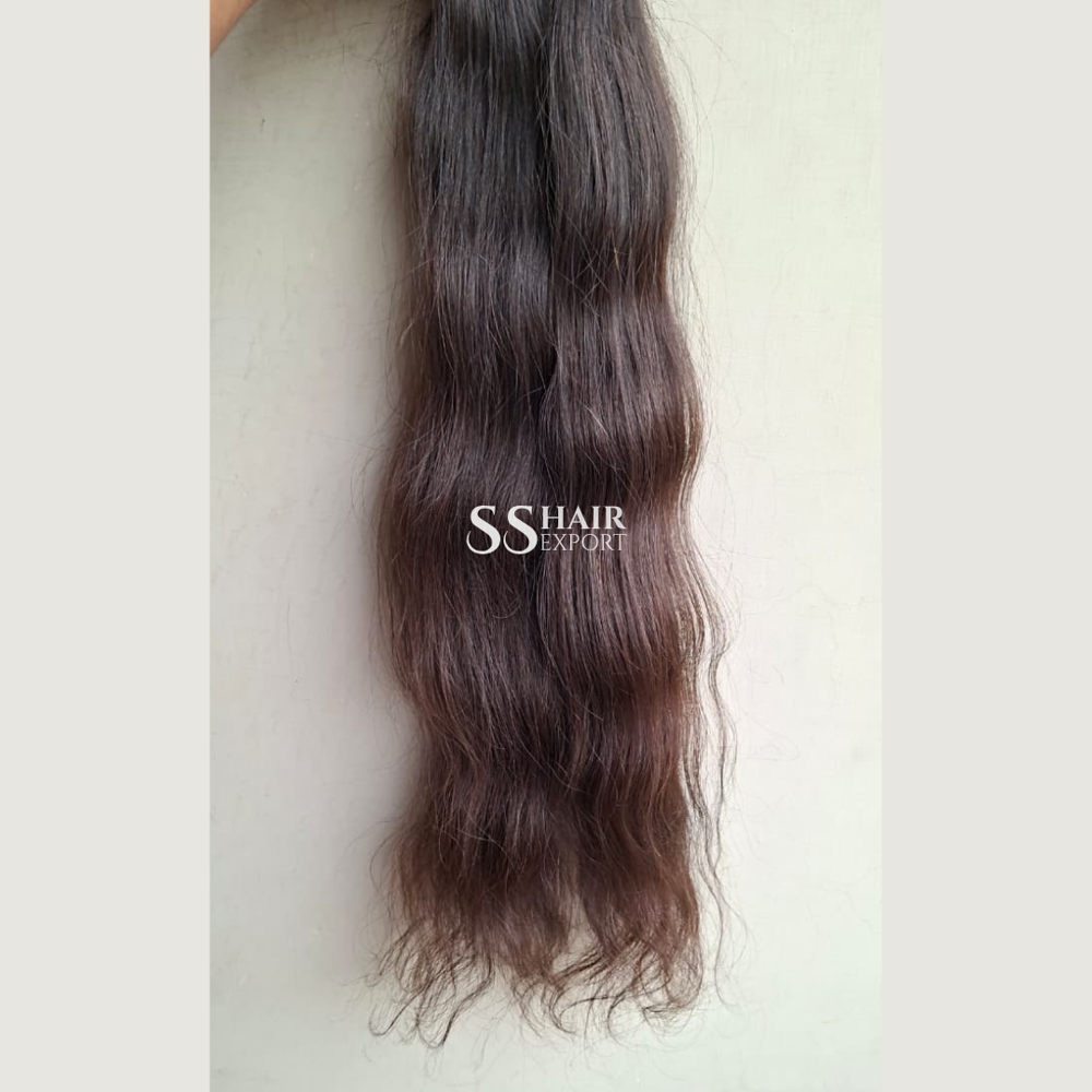 12A Grade Bulk Human Hair Braiding Indian Hair Weaving Export Quality
