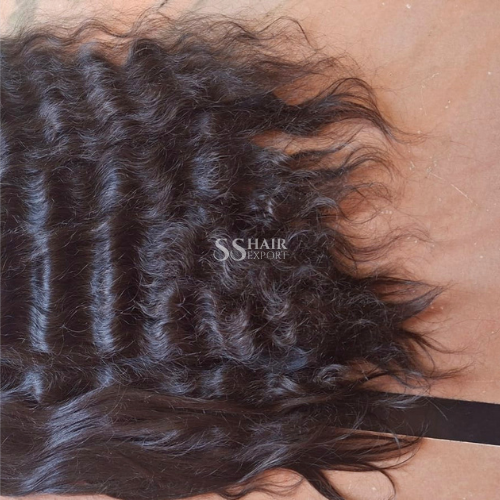 Raw Indian Bulk Hair For Micro Braiding Human Hair Extension Unweft Weaving