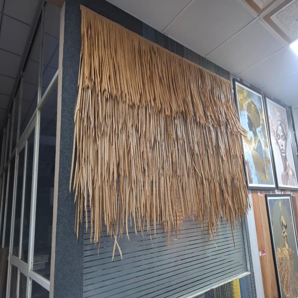 Synthetic Thatch Roofing Panels for Resorts, Cafes & Farmhouses all over india Service available import and export Artificial thatch Grass and roof 