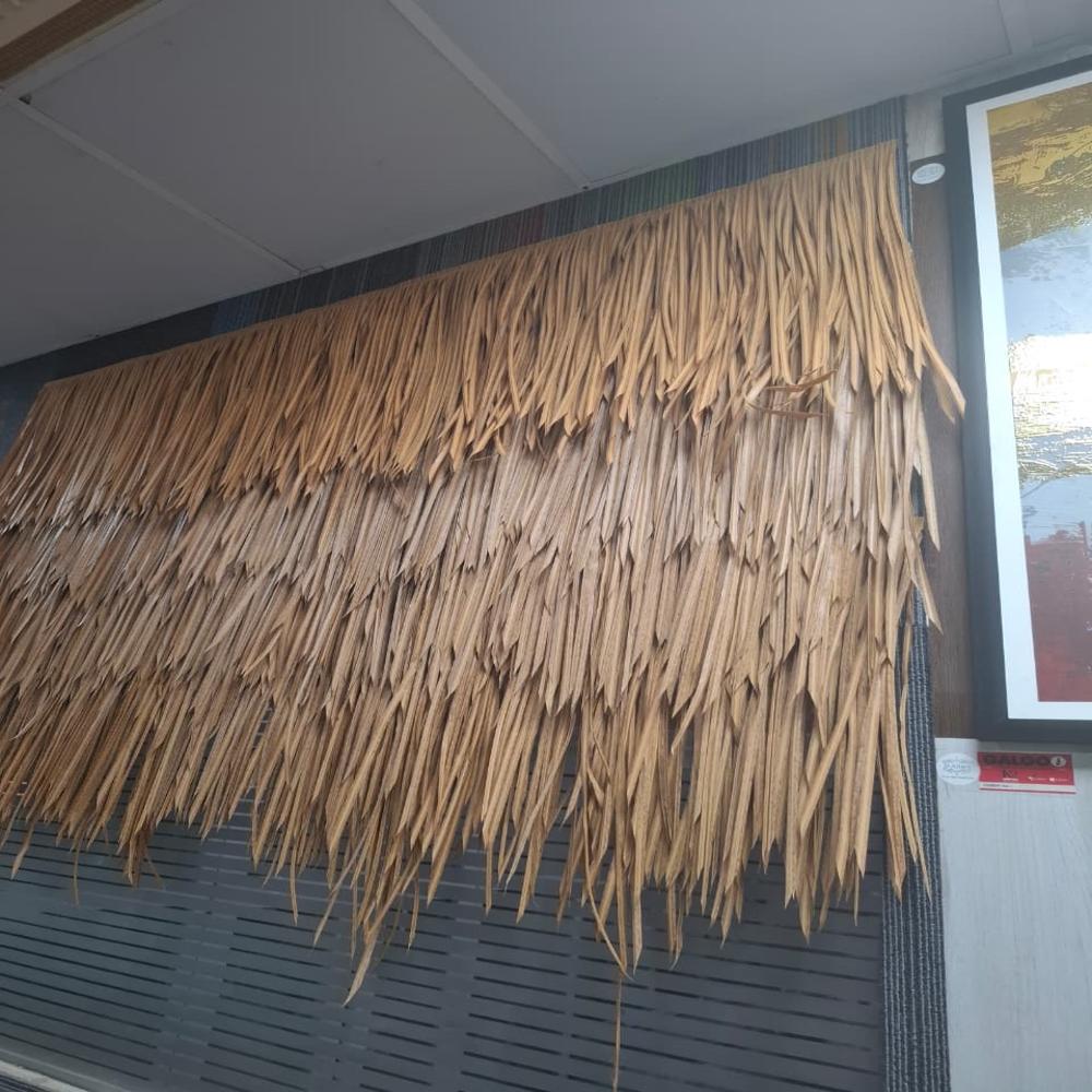 Synthetic Thatch Roofing Panels for Resorts, Cafes & Farmhouses all over india Service available import and export Artificial thatch Grass and roof 