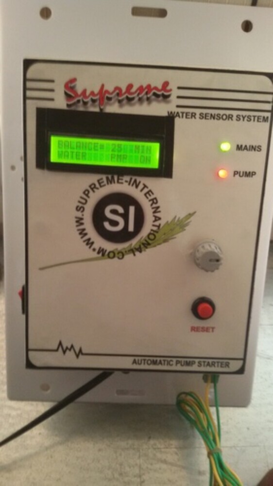 Fully Automatic Water Pump Controller - Color: White