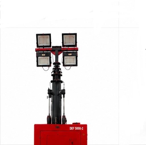 Mobile Light Tower - Application: Fire Fighting