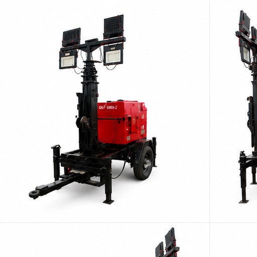 Mobile Light Tower - Application: Fire Fighting