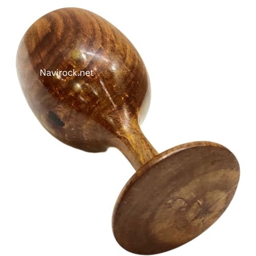 Vintage Style Wooden Drinking Goblet Handmade Cup for Party Favors & Celebrations