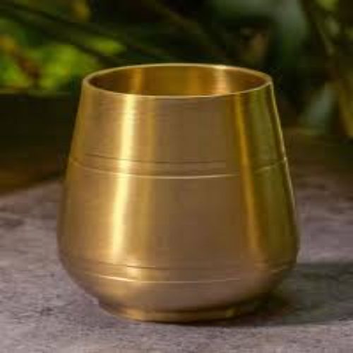 SAGAN GLASS - Kansa Damru Shaped Water Glass. cleaning and maintenance guidelines