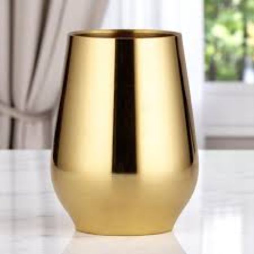 SAGAN GLASS - Kansa Damru Shaped Water Glass. cleaning and maintenance guidelines