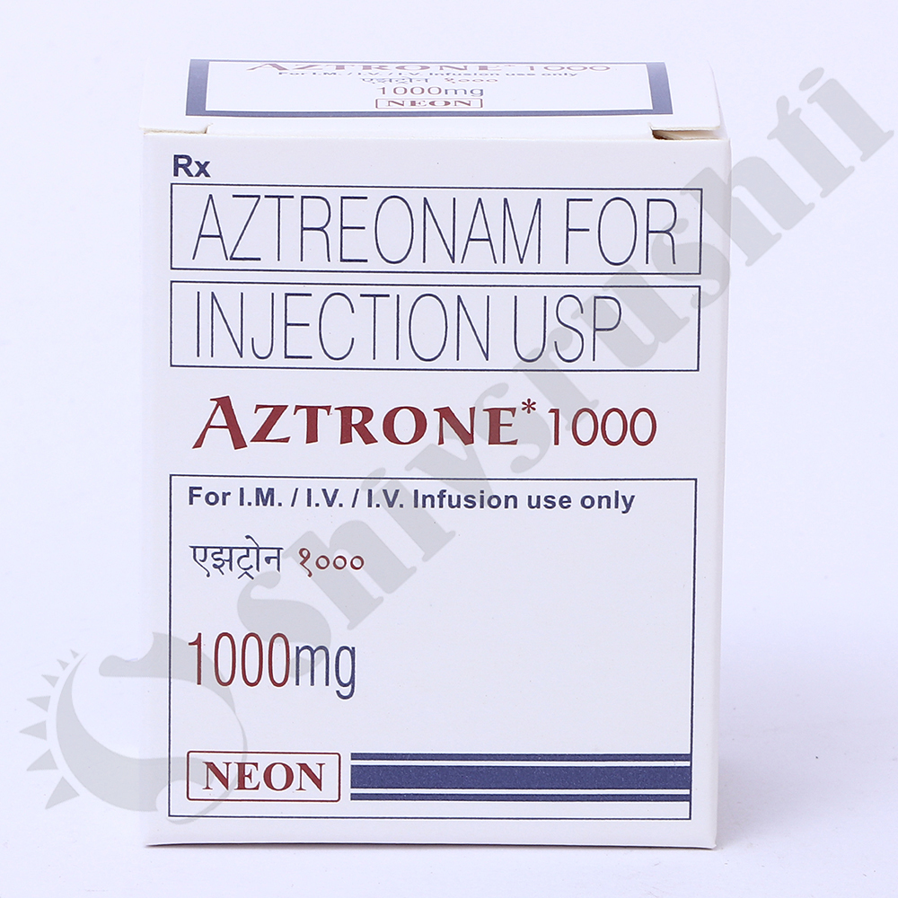 Aztrone 1000 Injection - Life Span: 24 Months
