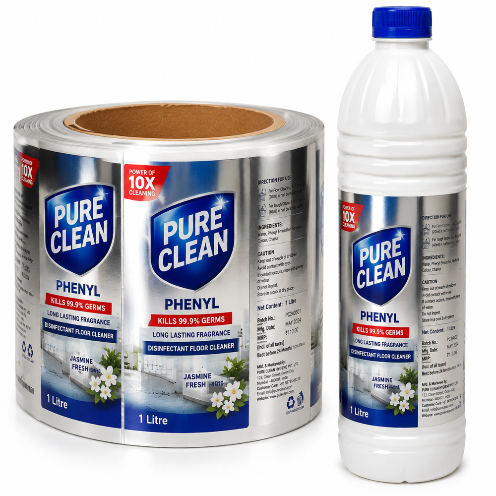 Phenyl Bottle Label
