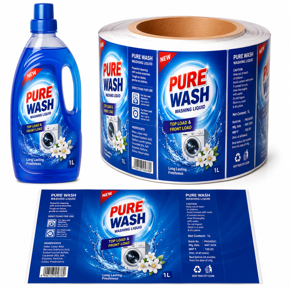 Phenyl Bottle Label