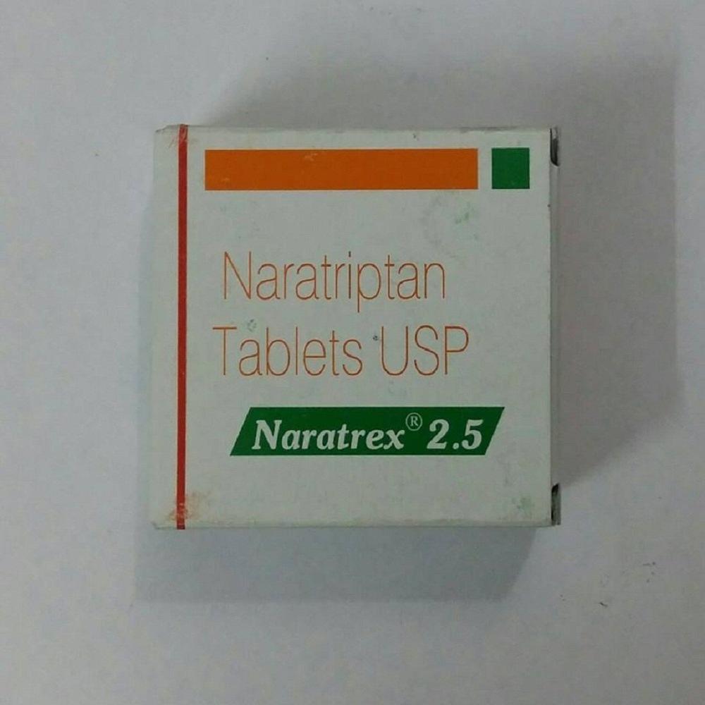 Naratriptan Tablets Usp - Life Span: 2 Years From Manufacture