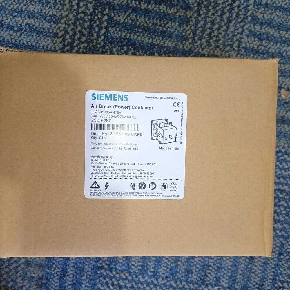 Siemens 3TF53 Contactor