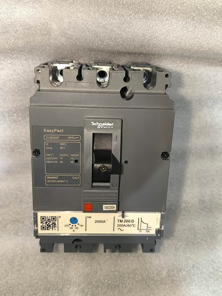 Schneider Lv525332 200A 3P Mccb - Application: Distribution Circuit Protection