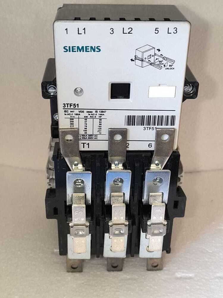 Siemens 3tf51 Contactor By S.j Enterprise