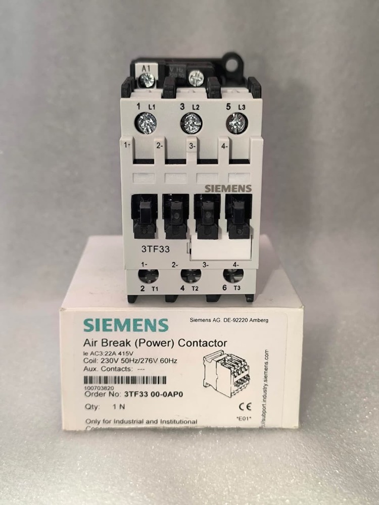 Siemens 3TF33 Contactor