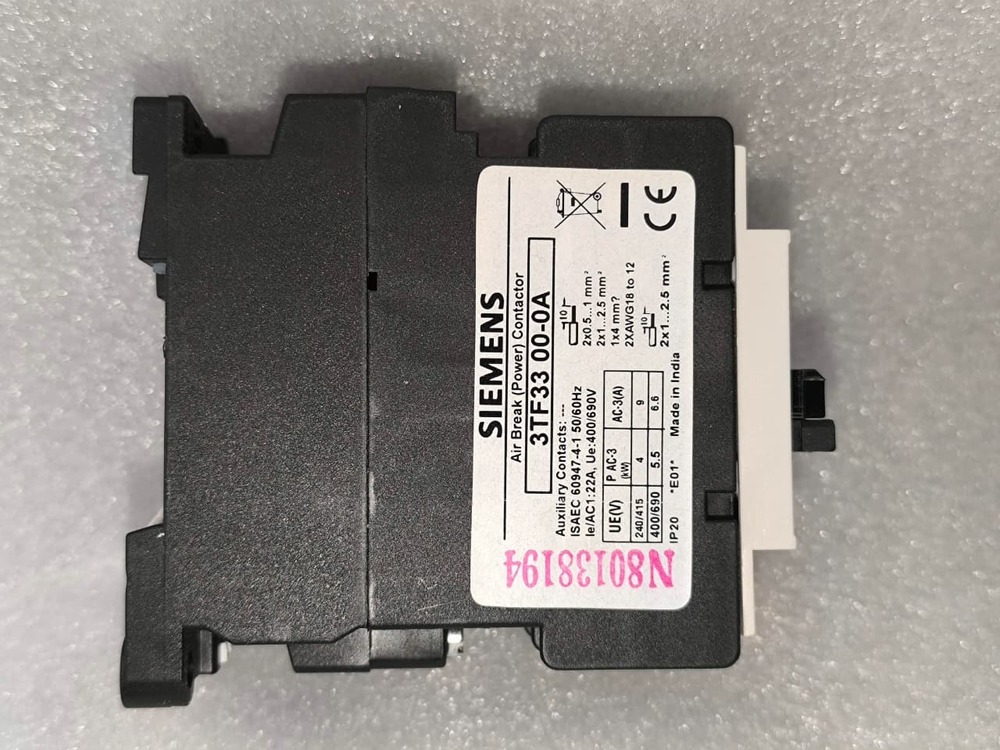 Siemens 3TF33 Contactor