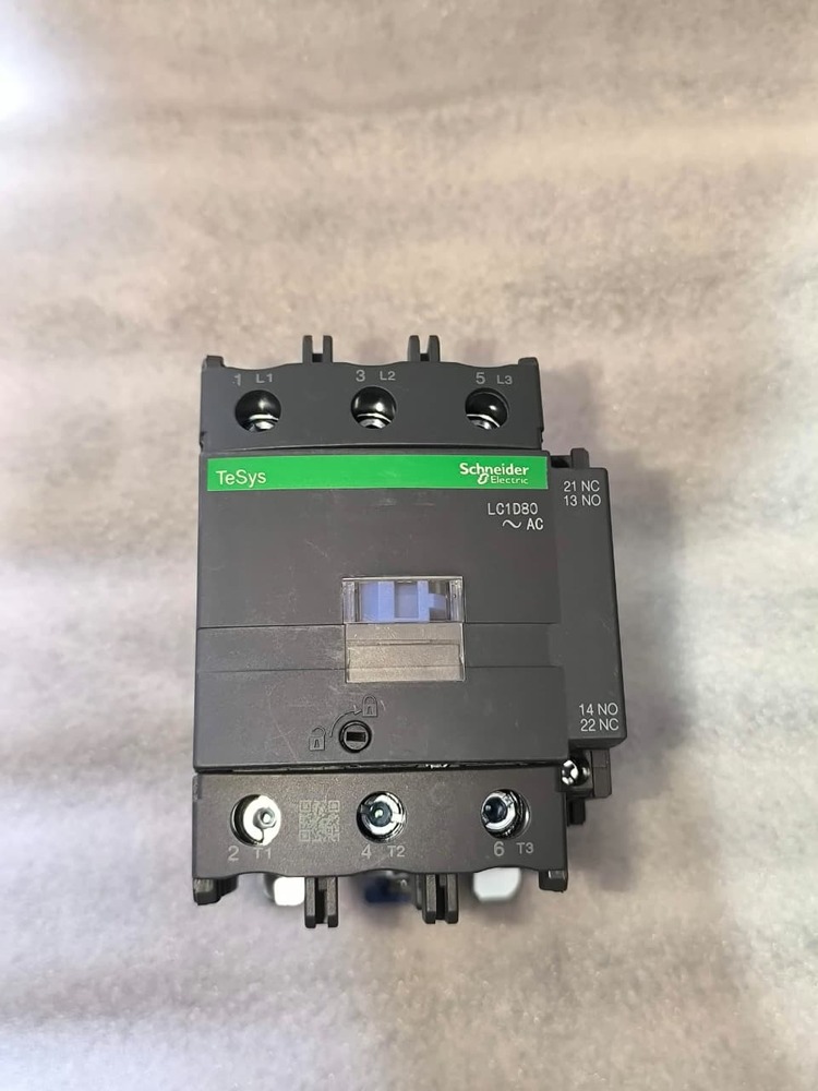 Schneider Lc1D80 Contactor - Application: Tor Control
