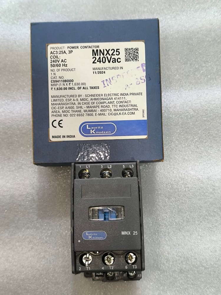 L And T MNX25 Contactor
