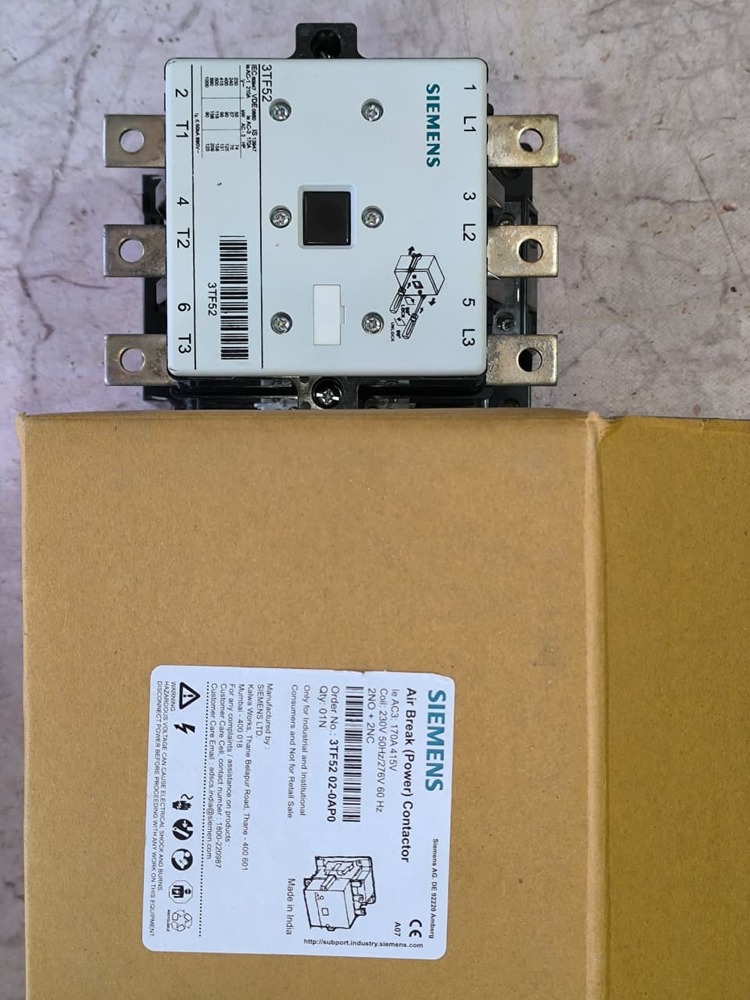 Siemens 3TF52 Contactor