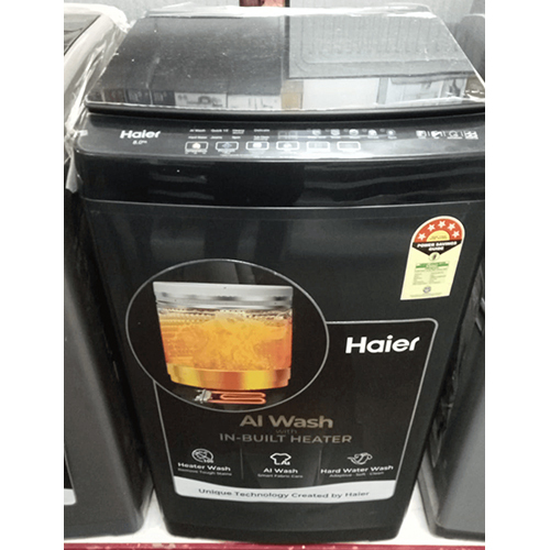 Haier 8 KG Top Load With Hot Water Built Washing Machhine
