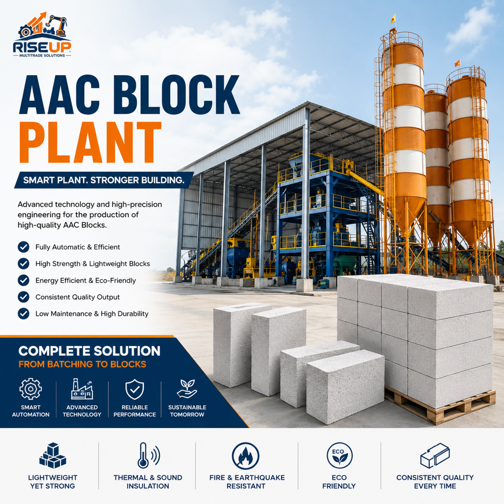 AAC block machine price
