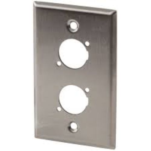 Single XLR Wall Plates
