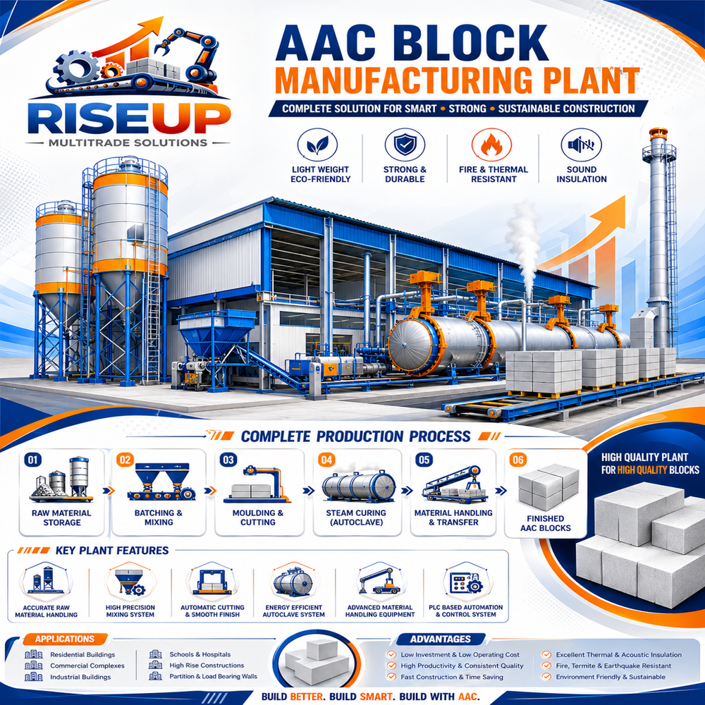 AAC block manufacturing process