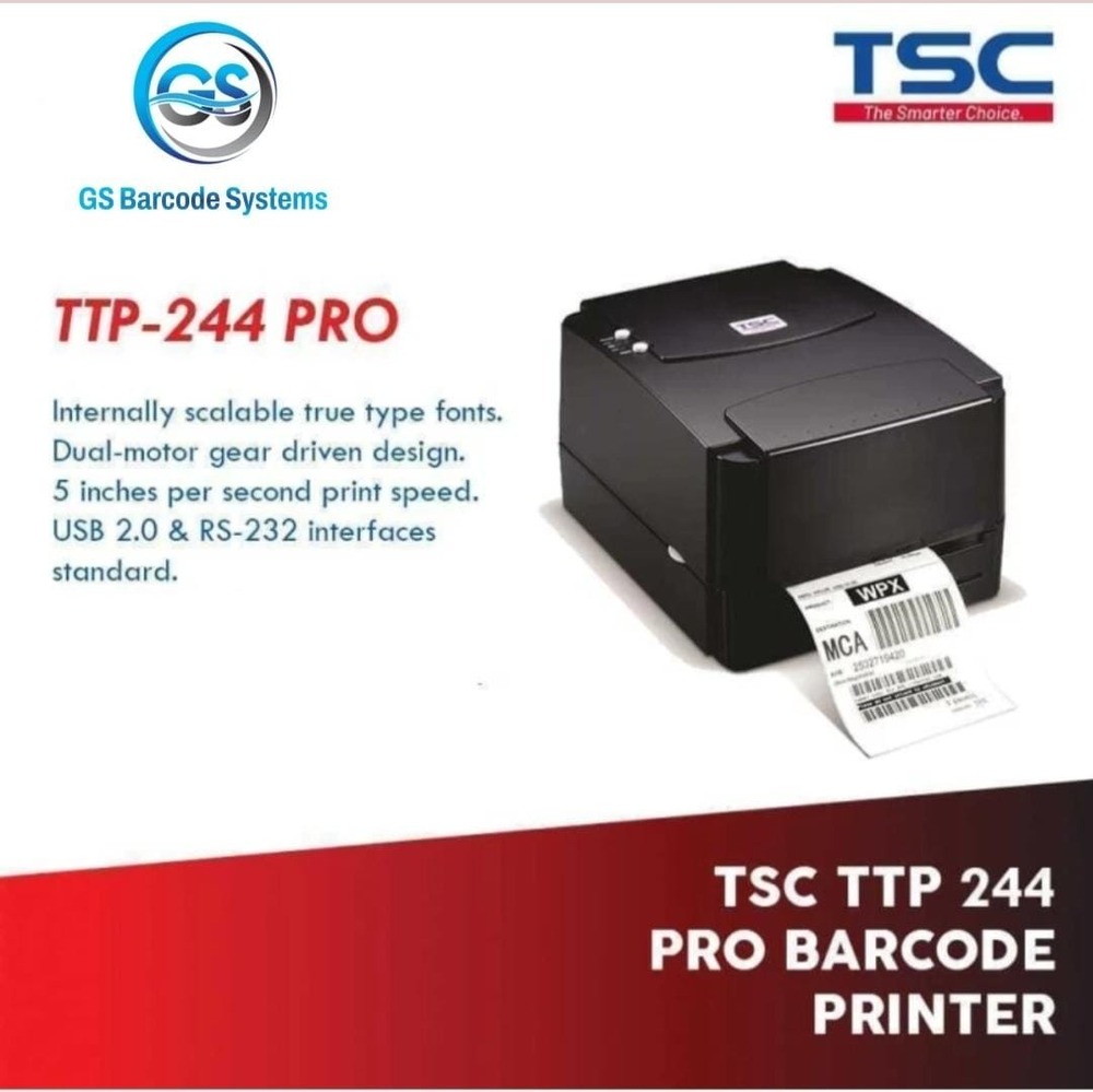 TSC TTP 244 Pro Barcode Printer