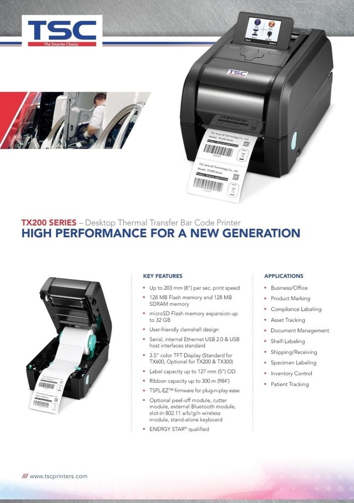 TSC TX300 300Dpi Printer