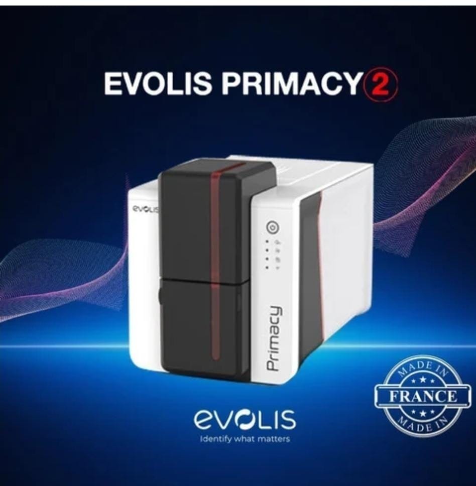 Evolis Primacy 2 Smart Pvc ID Card printer Auto Duplex