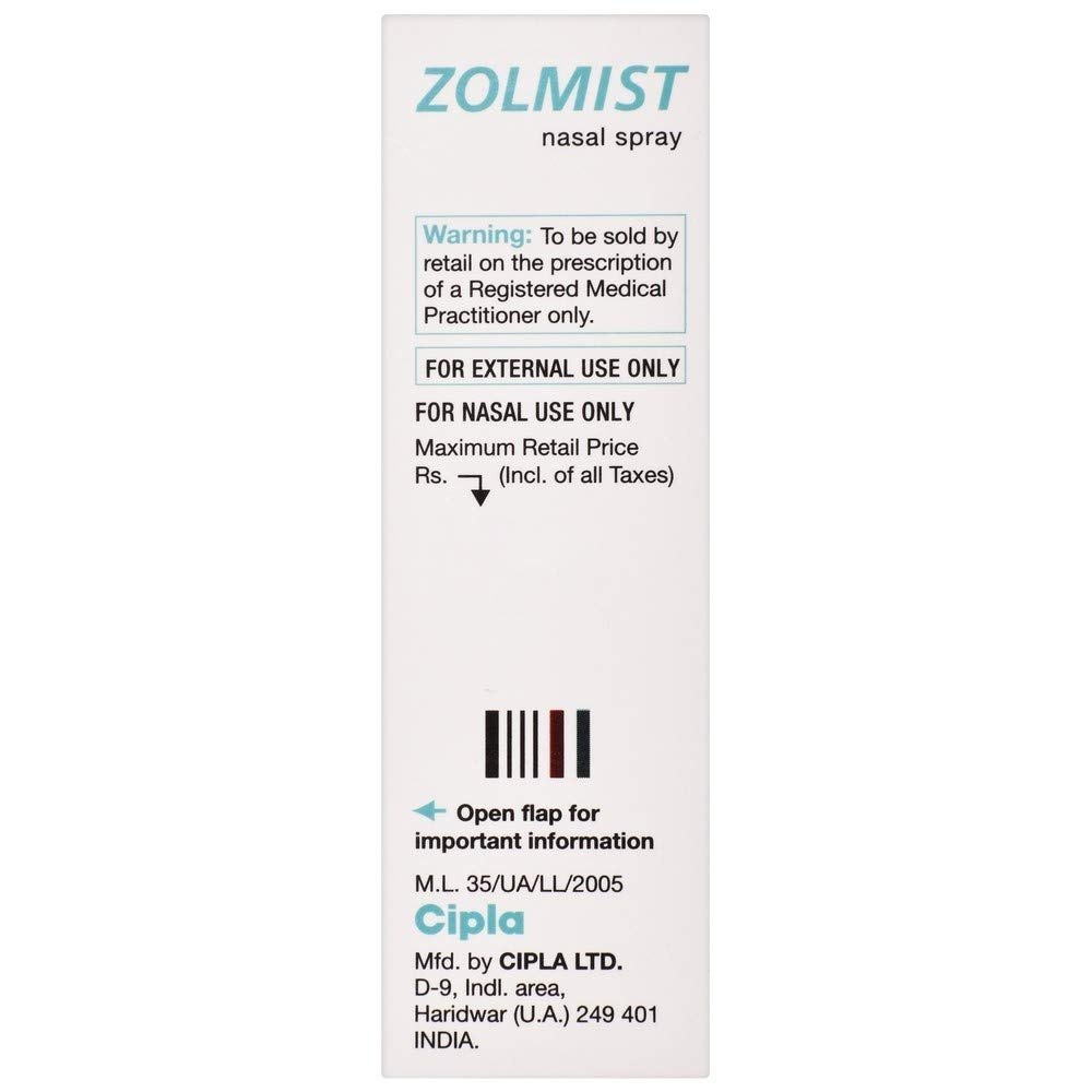 Zolmist Inhaler 5mg