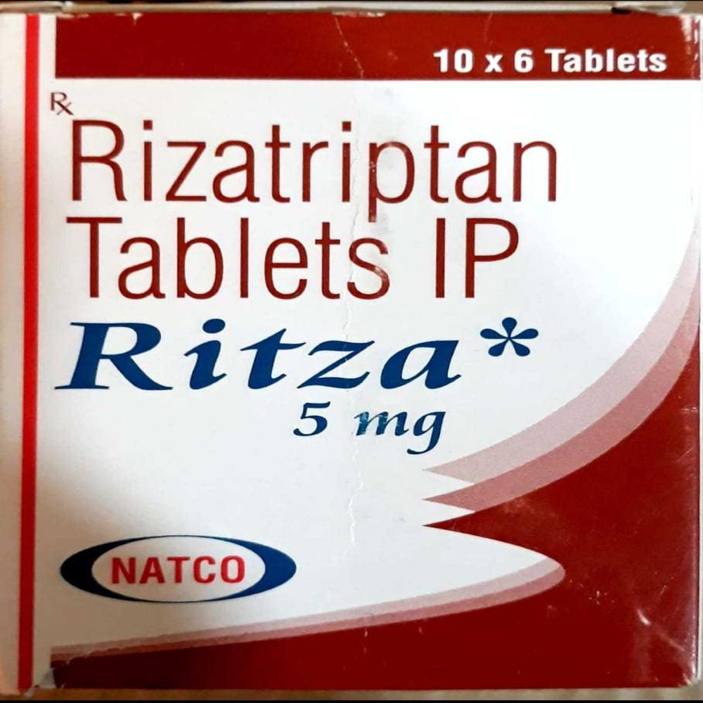 Rizatriptan 5 Mg Tablets - Life Span: 36 Months