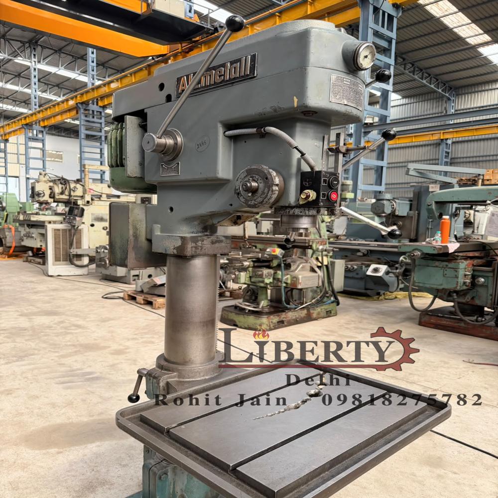 Alzmetall Germany Automatic Feed Pillar Drill Machine